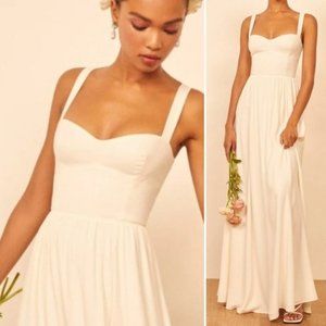 REFORMATION ⚘️NWT Hollyhock Evening Gown bridal Bachelorette Size 8